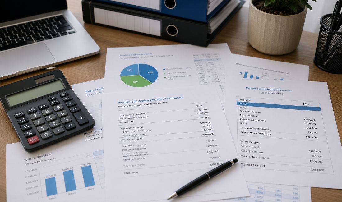 Sherbime Finance- Kontabilitet