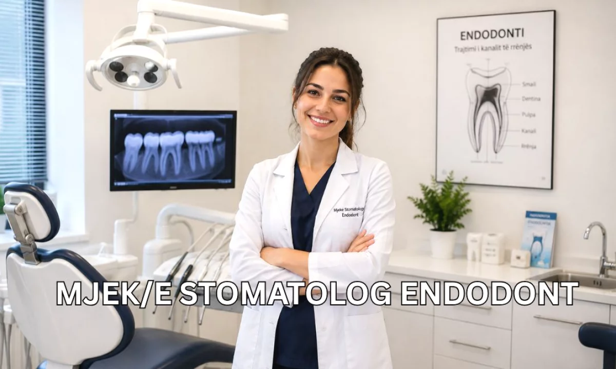 Njoftime Pune ne Tirane, Profesioni Mjek/e Stomatolog Endodont , Me eksperience, Pagesa Me Marreveshje.