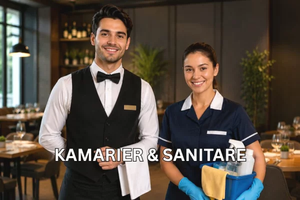 Njoftime Pune per Kamarier Restoranti &amp; Sanitare ne Sarande
