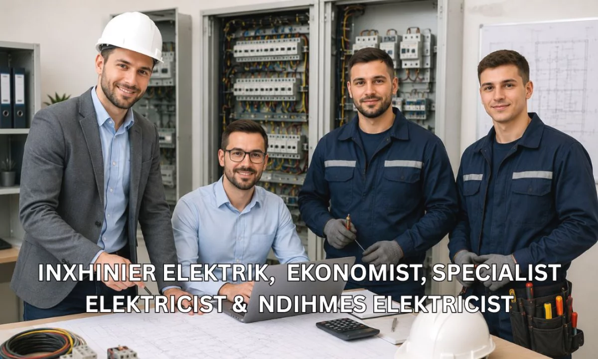 Njoftime Pune ne Tirane, Profesioni 2 Inxhinierë Elektrikë, 1 Ekonomist/e, 3 Specialistë Elektricistë & 3 Ndihmës Elektricistë , Fillestar/Pak eksperience, Pagesa Me Marreveshje.