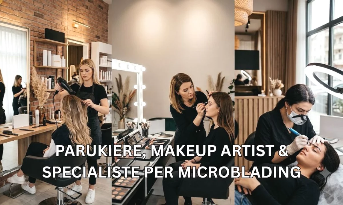 Njoftime Pune ne Tirane, Profesioni Parukiere, Makeup Artist & Specialiste për Microblading , Fillestar/Pak eksperience, Pagesa Me Marreveshje.