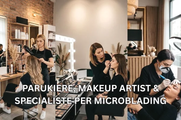 Njoftime Pune per Parukiere, Makeup Artist &amp; Specialiste për Microblading ne Tirane