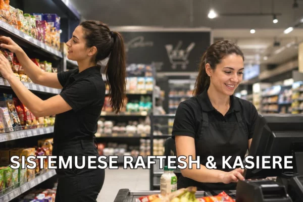 Njoftime Pune per Sistemuese Raftesh &amp; Kasiere ne Vlore