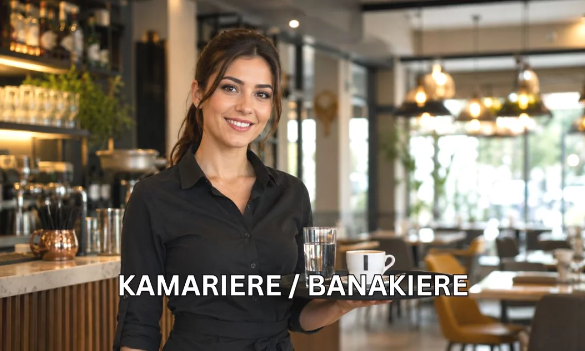 Njoftime Pune ne Tirane, Profesioni Kamariere / Banakiere , Pa Eksperience, Pagesa Me Marreveshje.