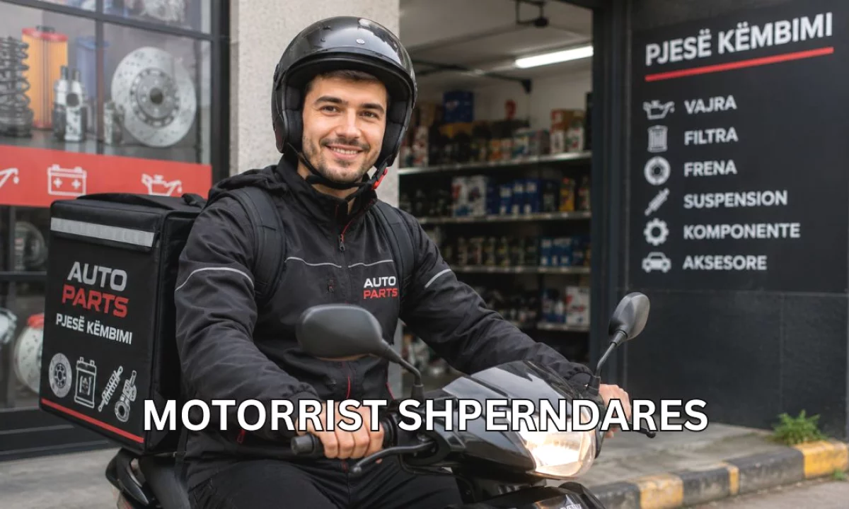 Njoftime Pune ne Tirane, Profesioni Motorrist Shpërndarës , Fillestar/Pak eksperience, Pagesa 70,000  Leke.