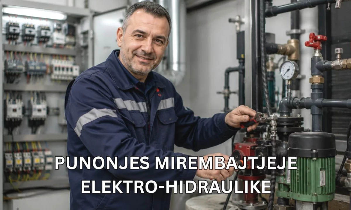 Njoftime Pune ne Tirane, Profesioni Punonjës Mirëmbajtjeje Elektro-Hidraulike , Me eksperience, Pagesa Me Marreveshje.