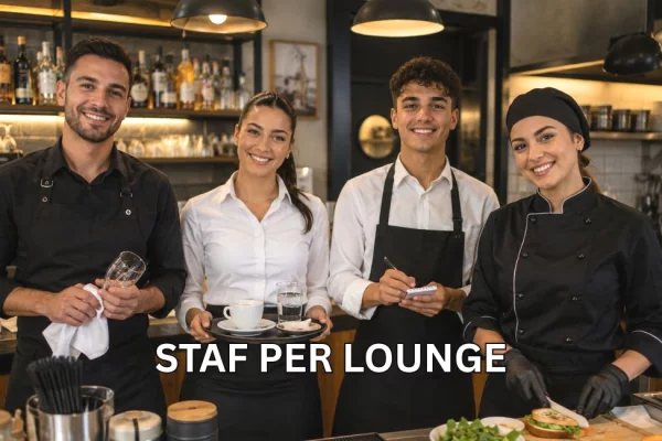 Offerte di lavoro per Banakier / Banakiere, Kamarier / Kamariere, Ndihmës Kamarier &amp; Kuzhiniere për përgatitjen e snack-eve a Tirana