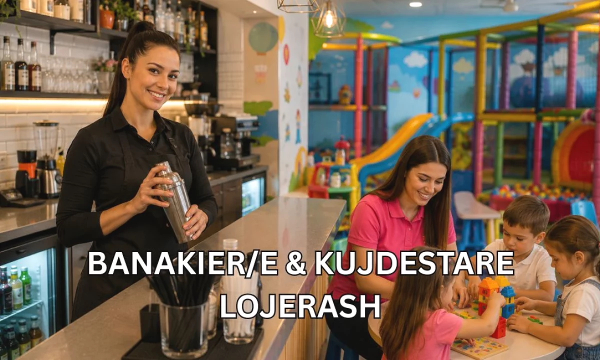 Njoftime Pune ne Tirane, Profesioni Banakier/e & Kujdestare Lojërash , Me eksperience, Pagesa Me Marreveshje.