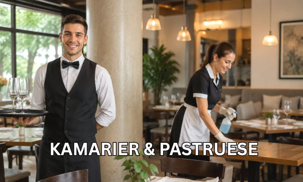 Njoftime Pune ne Sarande, Profesioni Kamarier & Pastruese , Me eksperience, Pagesa Me Marreveshje.