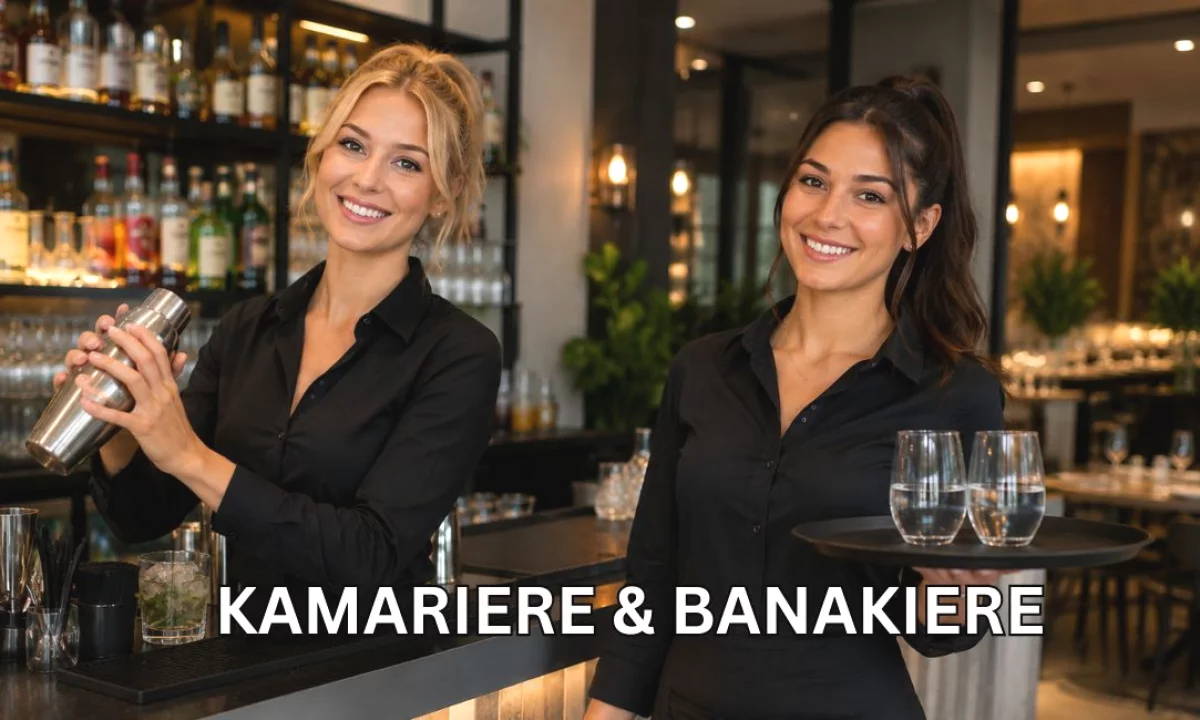 Njoftime Pune ne Tirane, Profesioni Kamariere & Banakiere , Pa Eksperience, Pagesa 70,000  Leke.
