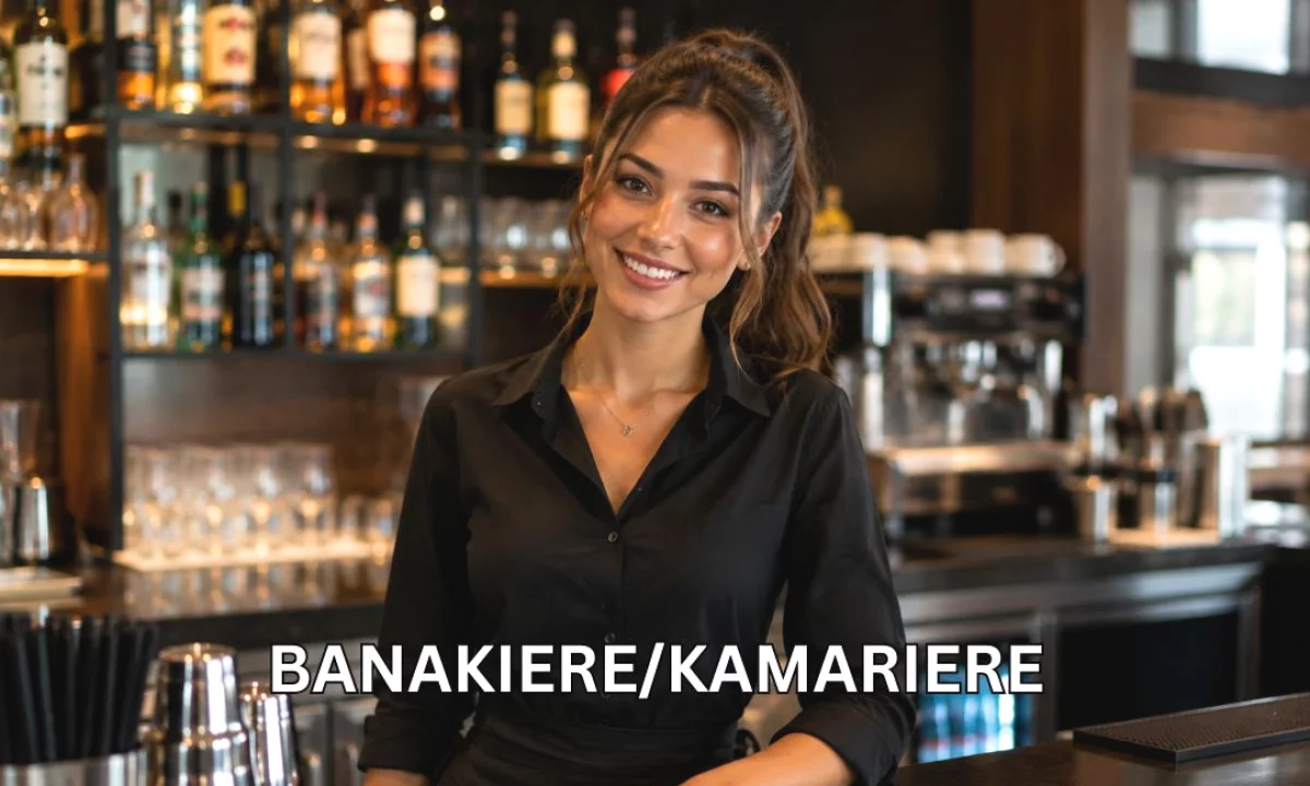 Njoftime Pune ne Tirane, Profesioni Banakiere / Kamariere , Fillestar/Pak eksperience, Pagesa 1,000  Euro.