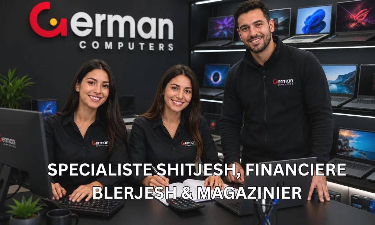 Njoftime Pune ne Tirane, Profesioni Specialiste Shitjesh, Financiere Blerjesh & Magazinier , Me eksperience, Pagesa Me Marreveshje.