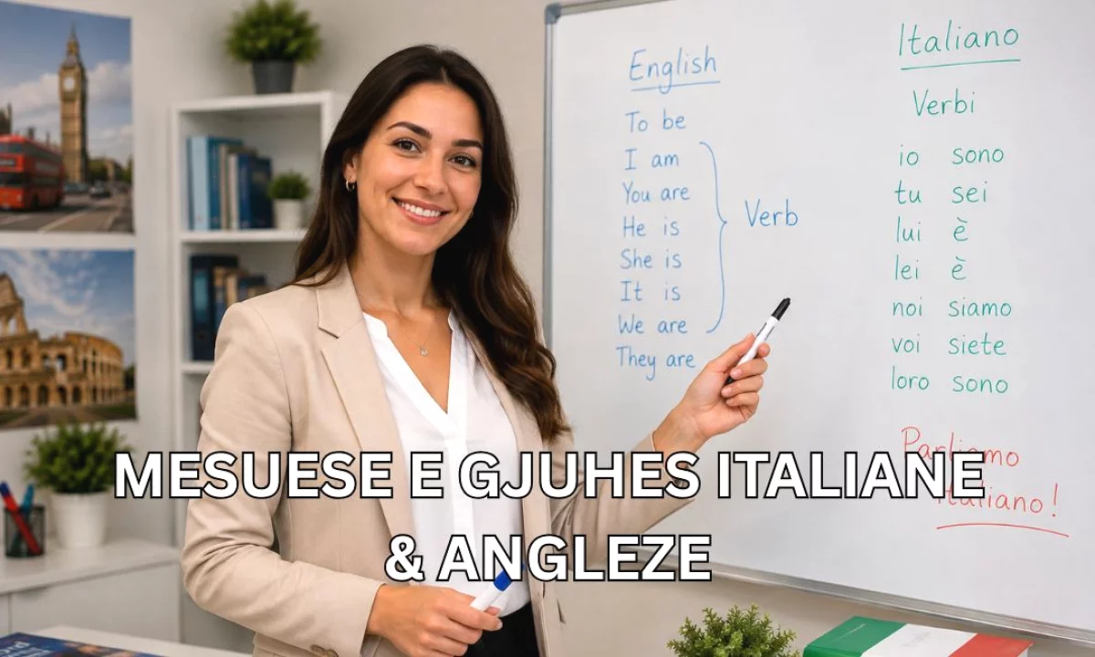 Njoftime Pune ne Tirane, Profesioni Mësuese e Gjuhës Italiane dhe Angleze , Fillestar/Pak eksperience, Pagesa Me Marreveshje.