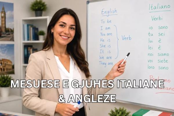 Njoftime Pune per Mësuese e Gjuhës Italiane dhe Angleze ne Tirane