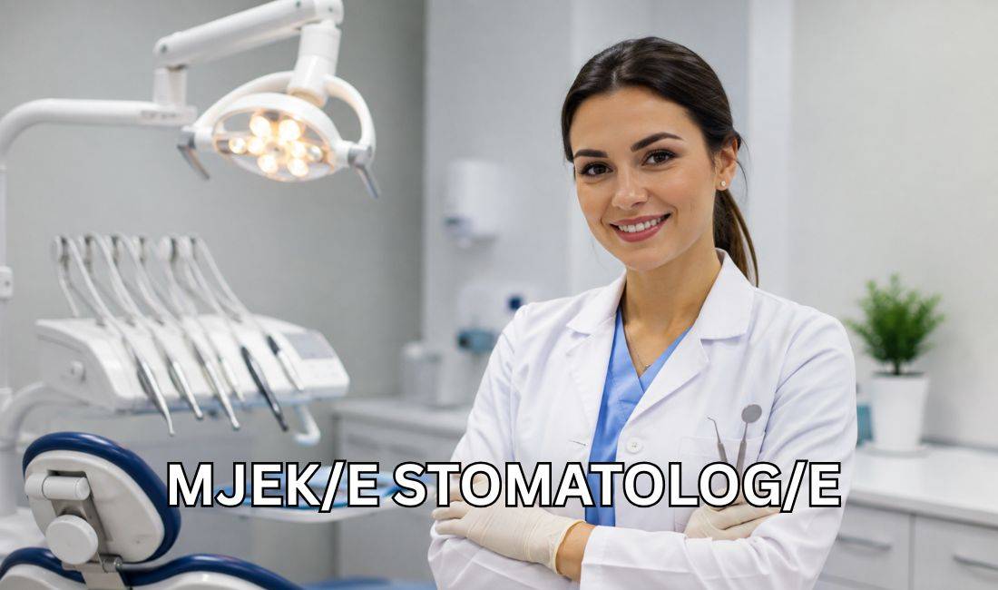 Njoftime Pune ne Tirane, Profesioni Mjek stomatolog , Me eksperience, Pagesa Me Marreveshje.
