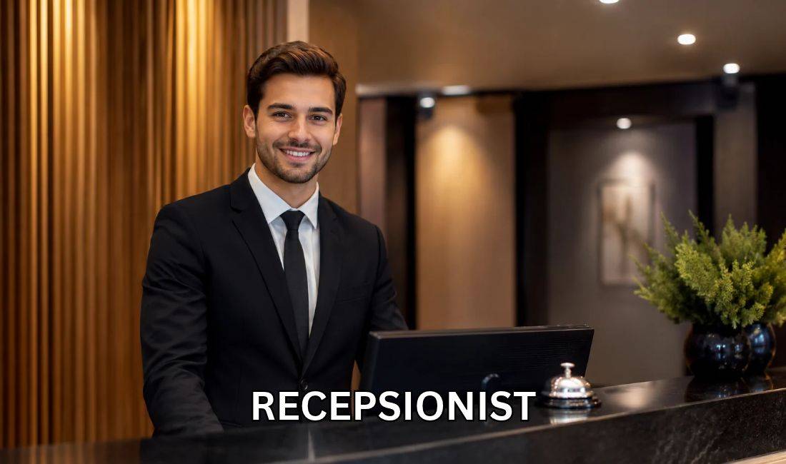 Njoftime Pune ne Elbasan, Profesioni Recepsionist , Fillestar/Pak eksperience, Pagesa 400  Euro.