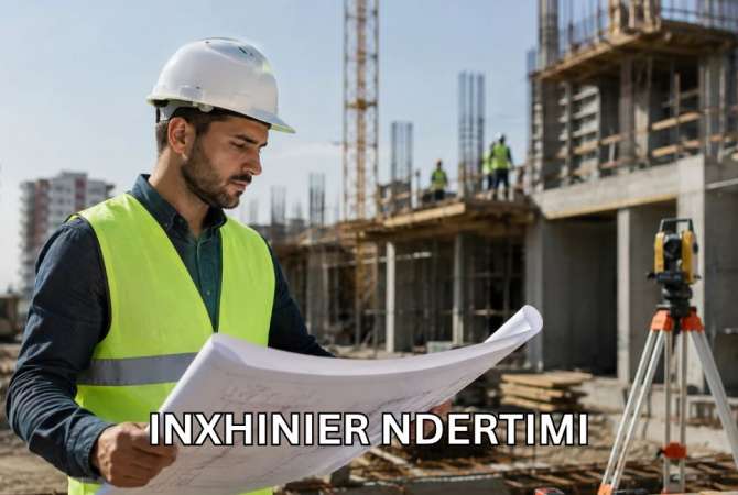 Njoftime Pune per Inxhnier Ndertimi ne Tirane