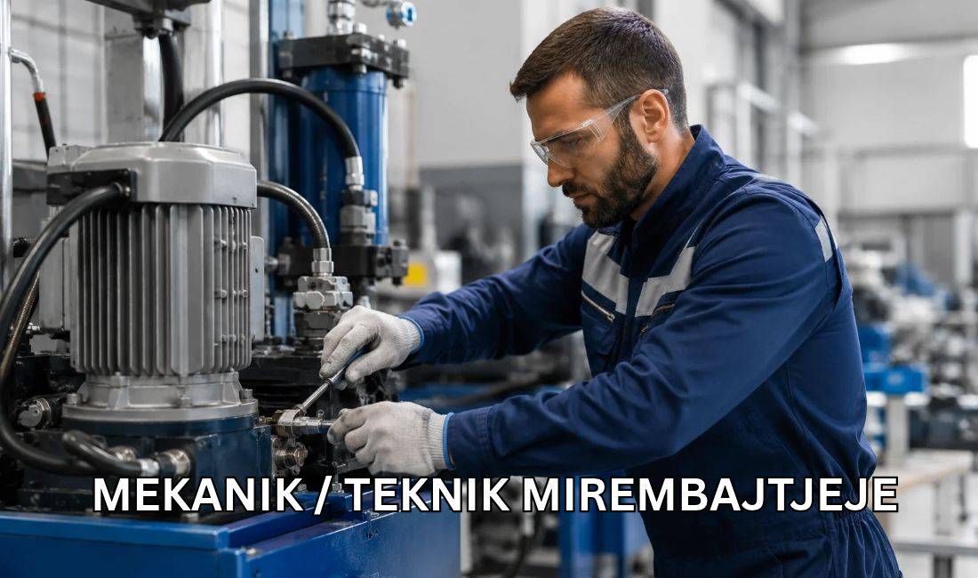 Njoftime Pune ne Durres, Profesioni Mekanik/Teknik mirembajtje , Me eksperience, Pagesa Me Marreveshje.