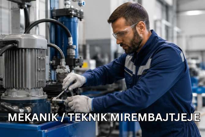 Njoftime Pune per Teknik mirembajtje ne Durres