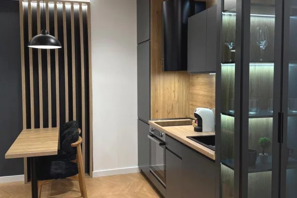 Shtepi me qera Apartament ne Tirane, 1+1, Mobilimi E mobiluar, Pagesa 1,000  Euro.