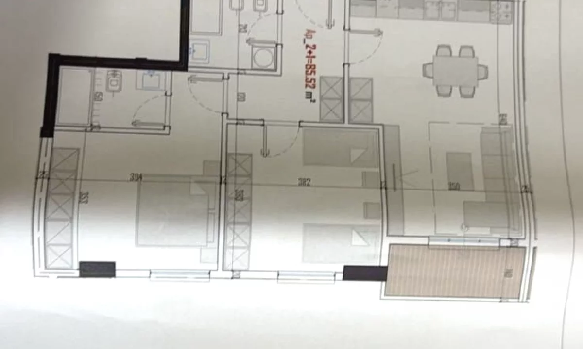 Appartamento in vendita a Tirana 2+1, Vuoto