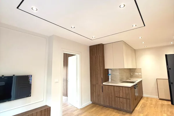 Shtepi me qera Apartament ne Tirane, 1+1, Mobilimi E mobiluar, Pagesa 80,000  Leke.