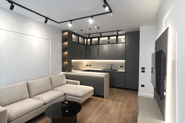 Shtepi me qera Apartament ne Tirane, 2+1, Mobilimi E mobiluar, Pagesa 100,000  Leke.
