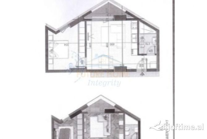 Appartamento in vendita a Tirana 1+1, Vuoto