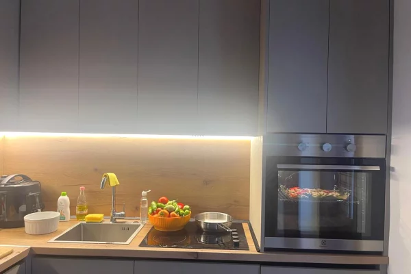 Shtepi ne shitje Apartament ne Tirane, 1+1, Mobilimi E mobiluar, Pagesa 79,000  Euro.