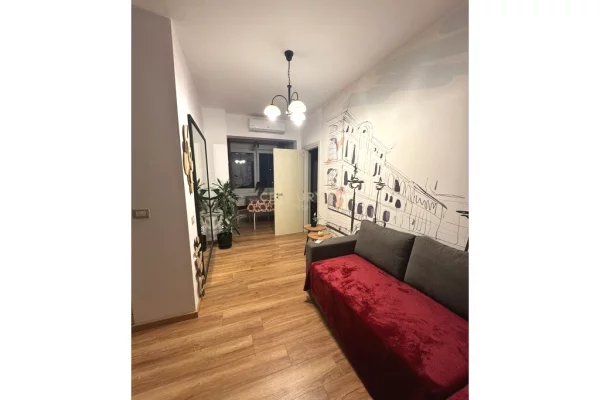 Shtepi me qera Apartament ne Tirane, 1+1, Mobilimi E mobiluar, Pagesa 500  Euro.