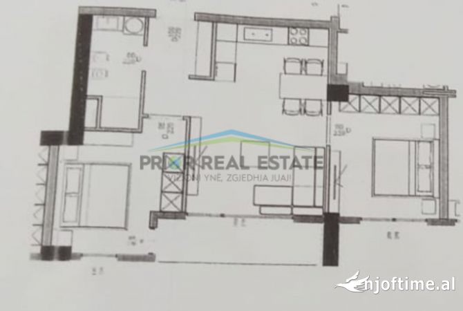  Jepet me Qira Apartament 2+1 per zyra, Myslym Shyri 700 Euro / Muaj