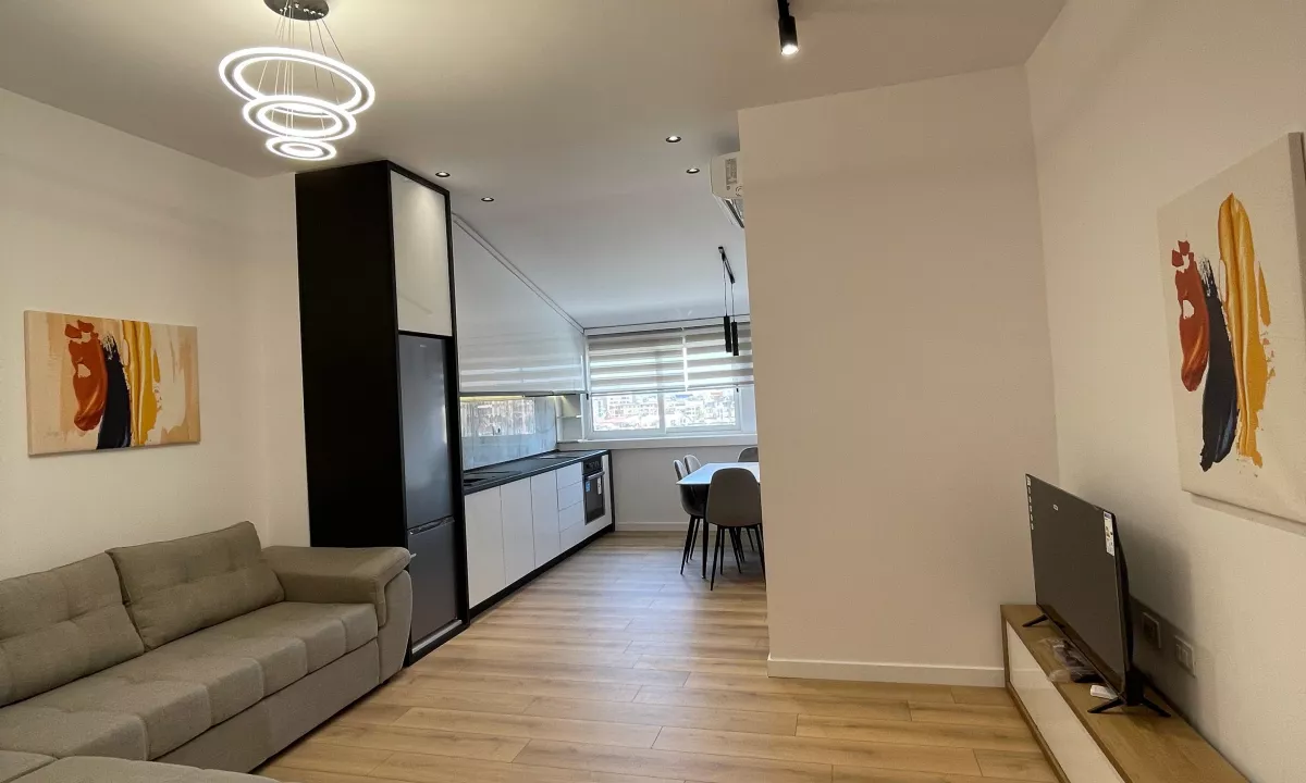 Shtepi ne shitje Apartament ne Tirane, 1+1, Mobilimi E mobiluar, Pagesa 93,000  Euro.