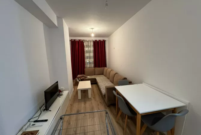 Shtepi ne shitje Apartament ne Tirane, 1+1, Mobilimi E mobiluar, Pagesa 85,000  Euro.