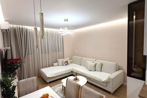 Shtepi ne shitje Apartament ne Tirane, 1+1, Mobilimi E mobiluar, Pagesa 87,000  Euro.