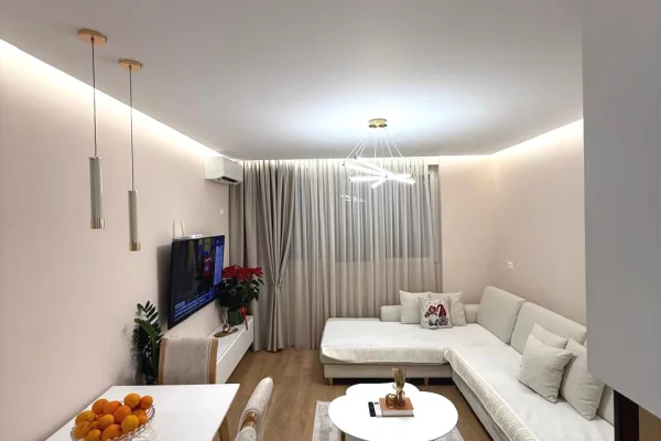 Shtepi ne shitje Apartament ne Tirane, 1+1, Mobilimi E mobiluar, Pagesa 87,000  Euro.