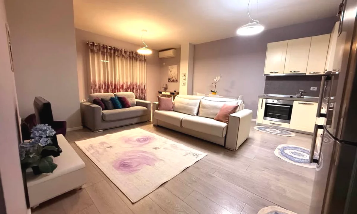 Shtepi me qera Apartament ne Tirane, 1+1, Mobilimi E mobiluar, Pagesa 570  Euro.