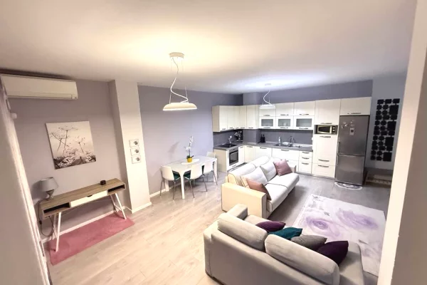 Shtepi me qera Apartament ne Tirane, 1+1, Mobilimi E mobiluar, Pagesa 570  Euro.