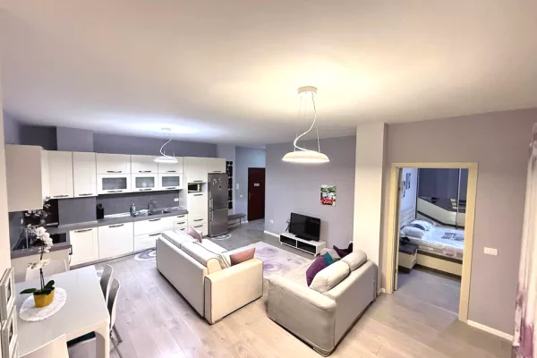 Shtepi me qera Apartament ne Tirane, 1+1, Mobilimi E mobiluar, Pagesa 570  Euro.