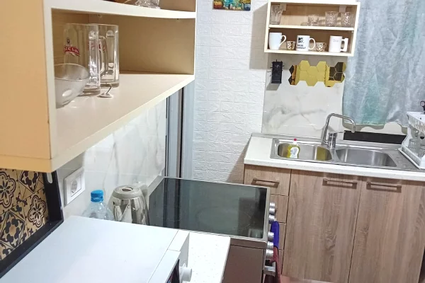 Shtepi me qera Apartament ne Tirane, 1+1, Mobilimi E mobiluar, Pagesa 580  Euro.