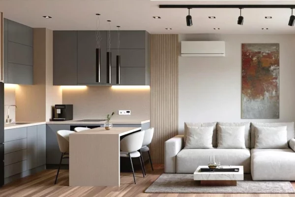 Apartment for rent in Tirana 1+1, Furnished