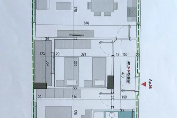 ‼️Shitet apartament 2+1+bllk 📍Paskuqan