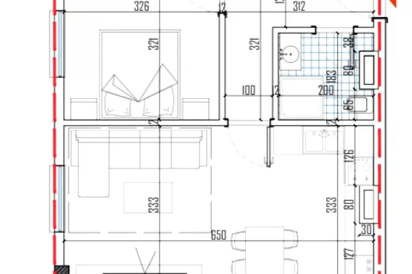Shitet Apartament 1+1 📍Paskuqan, Paion Residence