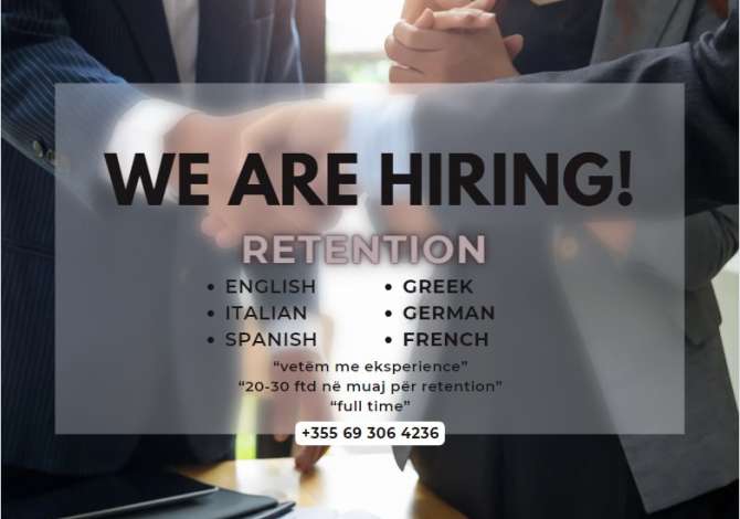Job Offers for Call Center Agent in Tirana
