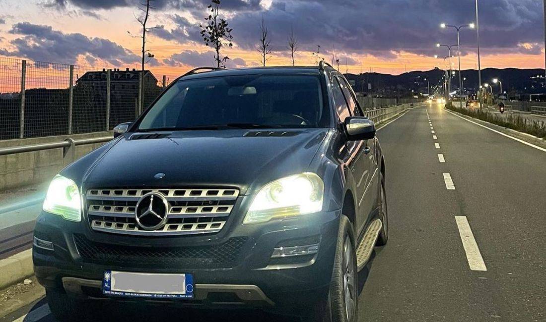 Makina me qera me cmim ekonomik  Mercedes Benz ML duke filluar 45 Euro dita