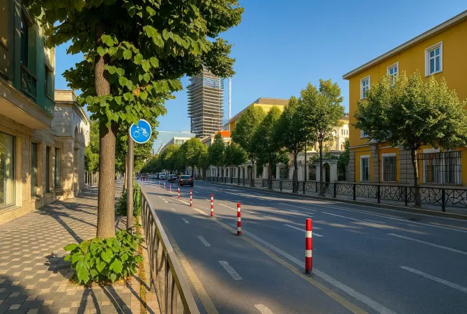 Business Property for Rent 1+1 in Tirana - 1,800 Euro