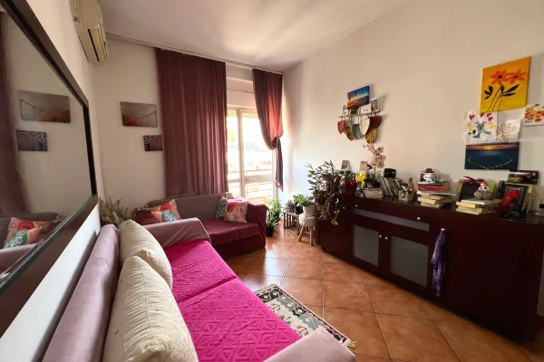 Shtepi ne shitje Apartament ne Tirane, 1+1, Mobilimi Pjeserisht e mobiluar, Pagesa 145,000  Euro.