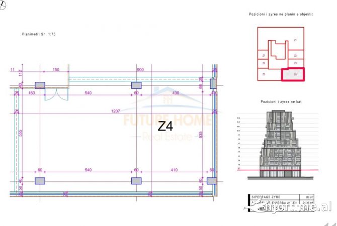 Business Property in Sale 3+1 in Tirana - 441,000 Euro