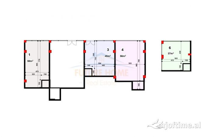 Business Property for Rent 1+1 in Tirana - 450 Euro
