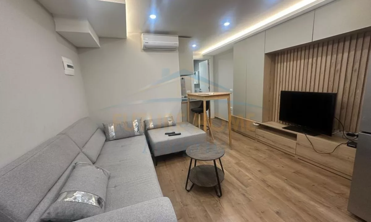 Shtepi me qera Apartament ne Tirane, 1+1, Mobilimi E mobiluar, Pagesa 60,000  Leke.