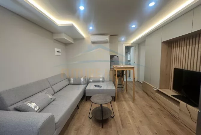 Shtepi me qera Apartament ne Tirane, 1+1, Mobilimi E mobiluar, Pagesa 60,000  Leke.